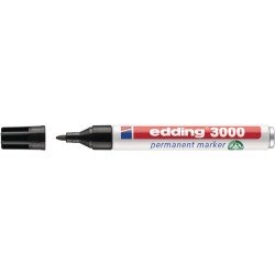 Permanentmarker 3000 schwarz Strich-B.1,5-3mm Rundspitze EDDING