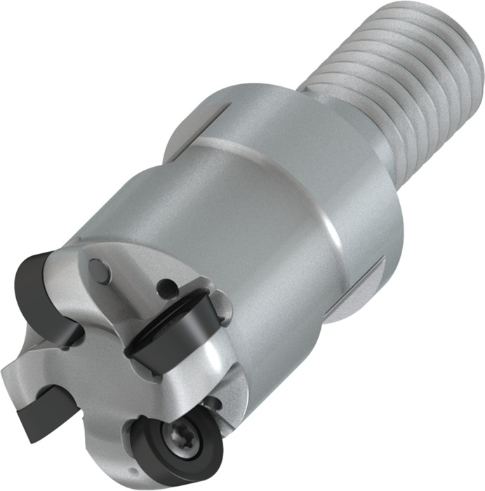 Kopier-Planfräser ISO 20E4R028M10-SRD07-CF D.12,5mm m.Wendeplatte Schneid-D.20mm