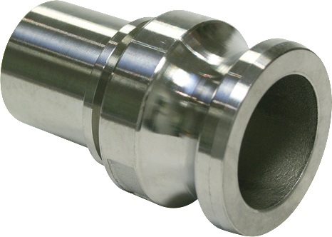Hebelarmk.Kamlok Typ E VA (1.4408) 41,91mm 1 1/4 Zoll Schl.-Gr.32mm TEGUMA