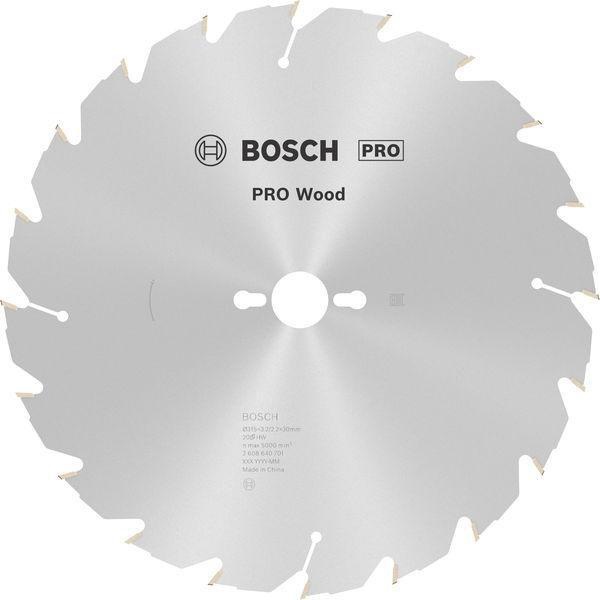 Kreissägeblatt Construct Wood AD 315mm Z.20 WZ Bohr.30mm Schnitt-B.3,2mm