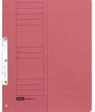 ELBA Einhakhefter 100551896 DIN A4 Vorderd. halb kfm. Heftung rot