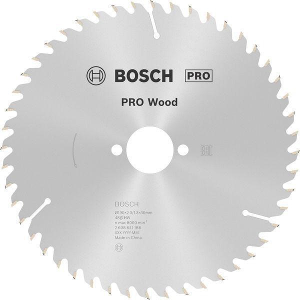 Kreissägeblatt PRO Wood AD 190mm Z.48 WZ Bohr.30mm Schnitt-B.2mm