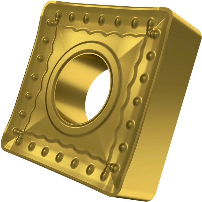 Drehwendeschneidplatte ISO SNMM 190616E-OR:6630 D.7,94mm MT-CVD beschichtet Gold