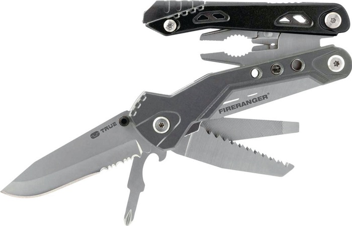 Notfalls-Überlebens-Multitool FIRERANGER L.geschl.108mm Klingen-L.70mm LM TRUE