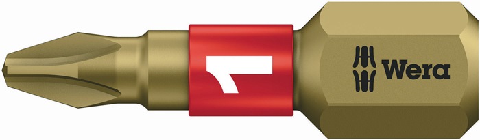 Bit 851/1 BTH 1/4 Zoll PH 1 L.25mm BiTorsion,extrahart WERA