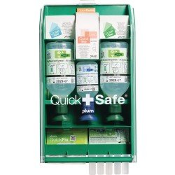 QuickSafe Box Complete befüllt Ku.staubgeschützt PLUM