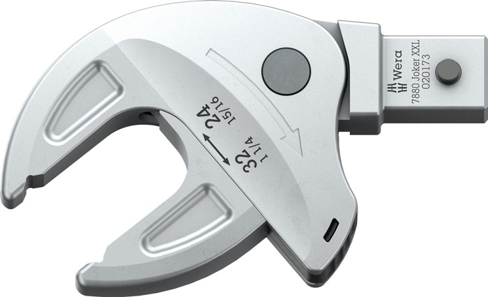 Einsteckwerkzeug 7880 Joker XXL SW 24-32mm 14x18mm CV-Stahl WERA