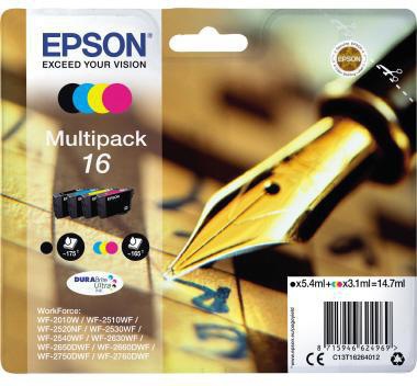 Epson Tintenpatrone C13T16264012 sw/c/m/y 4 St./Pack.