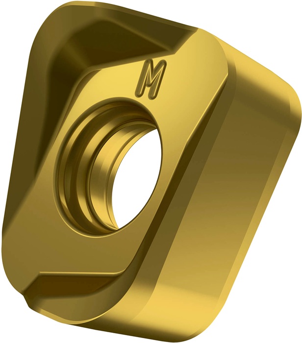 Fräswendeschneidplatte ISO LNGU 120530ER-M:M8330 D.4,5mm PVD beschichtet Gold