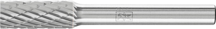 Frässtift ZYA D.8mm Kopf-L.20mm Schaft-D.6mm HM Verz.3 PLUS PFERD