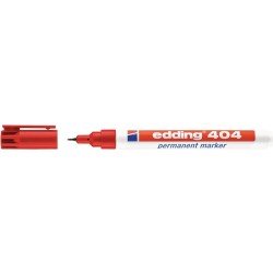 Permanentmarker 404 rot Strich-B.0,75mm Rundspitze EDDING