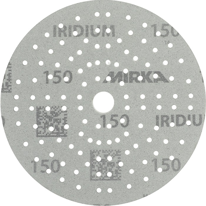 Haftschleifscheibe IRIDIUM Grip 121L 150mm K.150 f.HO/Metall/Lack/Ku.