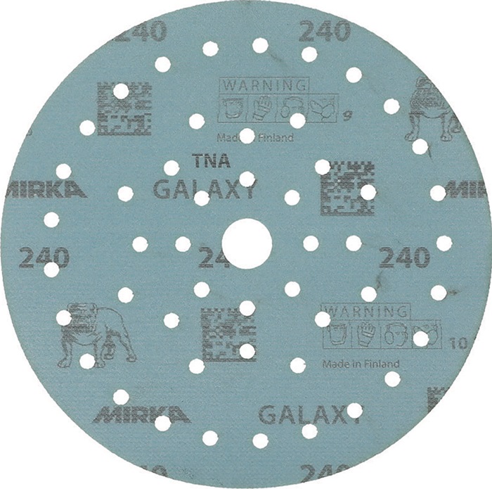 Haftschleifscheibe GALAXY Grip Multifit 150mm K.240 f.HO/Metall/Lack/Ku.