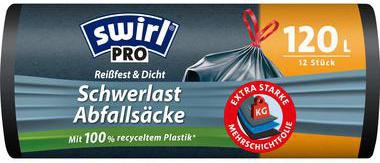Swirl Schwerlast-Abfallsack 216014 Profi 120l 12 St./Pack.