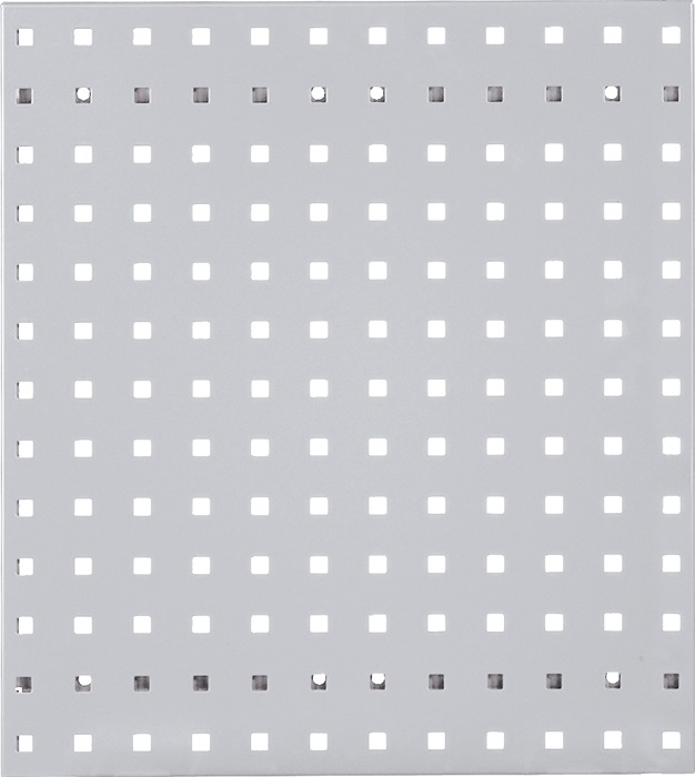 Lochplatte B450xL500mm lichtgrau RASTERPLAN