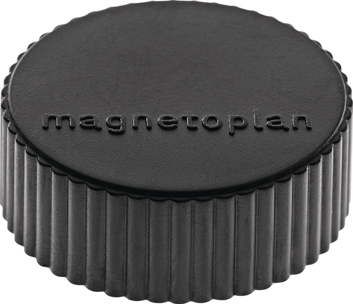 Magnet Super D.34mm schwarz MAGNETOPLAN