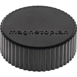 Magnet Super D.34mm schwarz MAGNETOPLAN