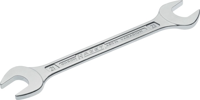 Doppelmaulschlüssel 450N 21x23mm L.246mm verchr.HAZET