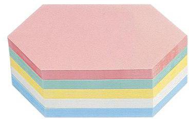 magnetoplan Moderationskarte 112502210 Rhombus 200x95mm 250St.