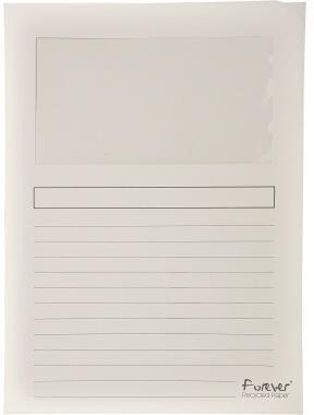 Exacompta Fenstermappe Forever 50110E A4 ws 100 St./Pack.