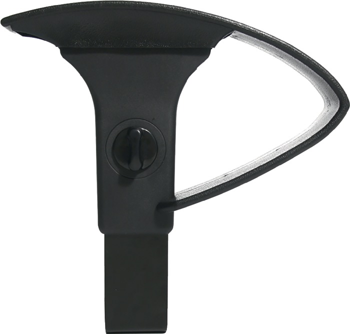 Armlehne f.Bürodrehstuhl 9000 482 910 höhenv.schwarz TOPSTAR
