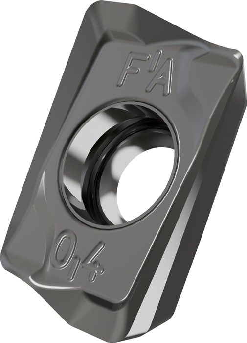 Fräswendeschneidplatte ISO ADEX 070204FR-FA:HF7 Bohrungs-D. 2,2mm Farbe Silber
