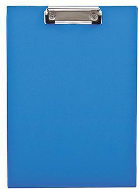 Klemmbrett 23,6x32,1cm Klemme silber Polypropylen blau