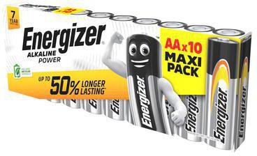 Energizer Batterie E300172900 AA/Mignon/LR6 10 St./Pack.