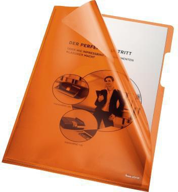 Bene Sichthülle 205000OR DIN A4 HPVC orange 100 St./Pack.