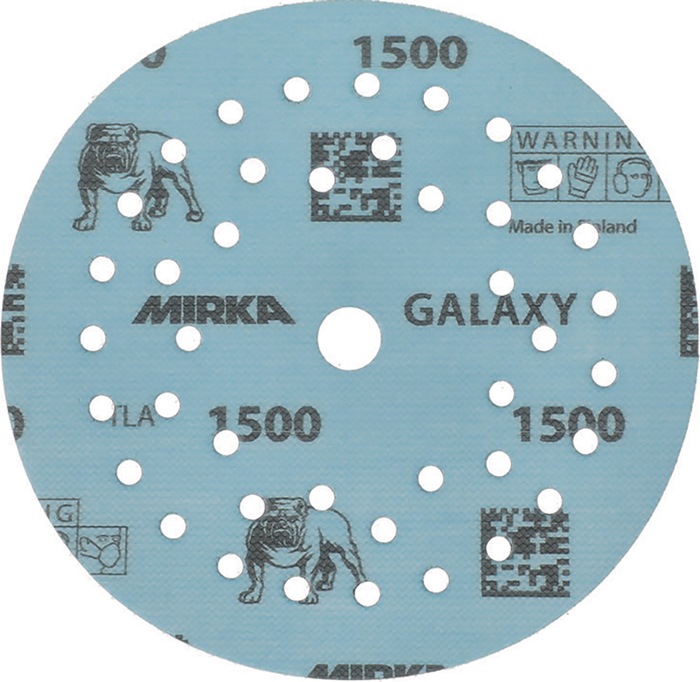 Haftschleifscheibe GALAXY Grip Multifit 125mm K.1500 f.HO/Metall/Lack/Ku.