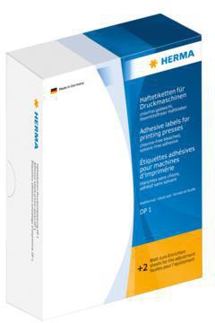 HERMA Etikett 2952 34x53mm rot 2.500 St./Pack.