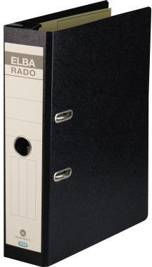 ELBA Hängeordner rado 100081047 DIN A4 75mm Hartpappe schwarz