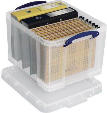 Really Useful Box Aufbewahrungsbox 35C 39x31x48cm 35l transparent