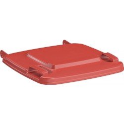 Deckel PE rot f.Müllgroßbehälter 120l SULO