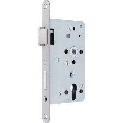 Panik-Einsteckschloss 1201 Fkt.E rd 24/65/72/9mm DIN R verz.BKS