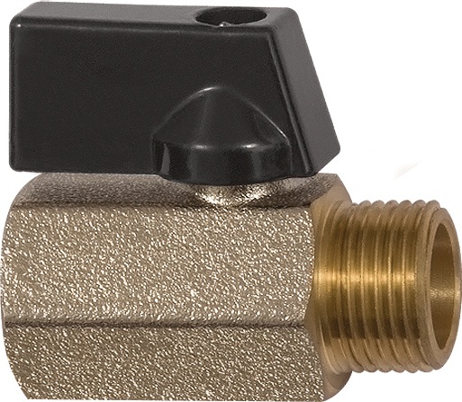 Mini-Kugelhahn VALVE LINE 13mm 1/2 IG/AG DN 15mm RIEGLER