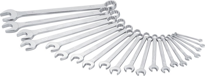 Ringmaulschlüssel-Satz 600N 21-tlg.SW min.6-34mm CV-Stahl HAZET