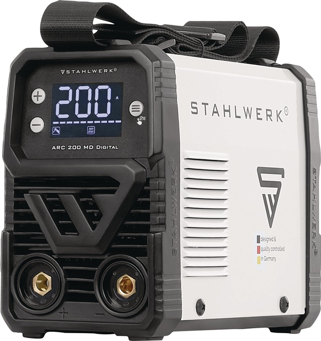 Elektrodenschweißgerät ARC 200 MD Digital m.Zub.10-200 A STAHLWERK