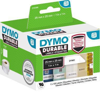 DYMO Etikett 2112286 25x25mm ws 2x850 St./Pack.