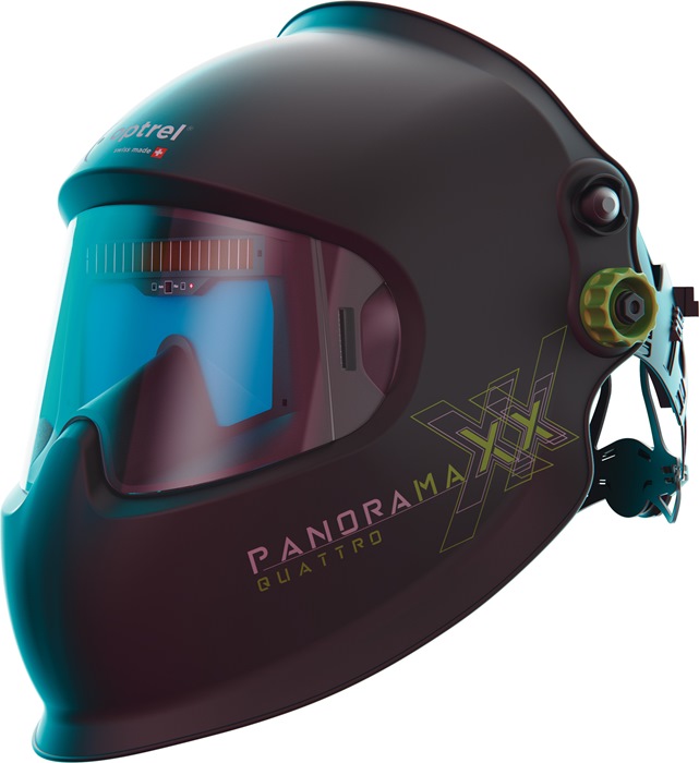 Schweißerschutzhelm Panoramaxx Quattro 180x120mm Krt.OPTREL