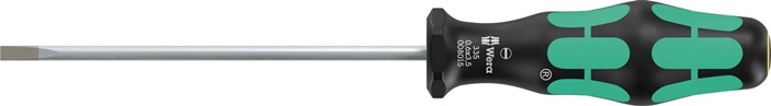 Schraubendreher 335 Schneiden-B.3,5mm Klingen-L.100mm Kraftform Schlitz WERA