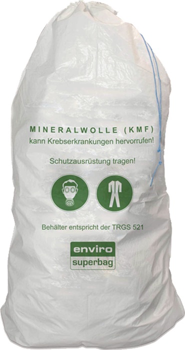 Flachsack L.2200mm B.1400mm PP-Gewebe 65+20g/m² Aufdruck:KMF ASUP