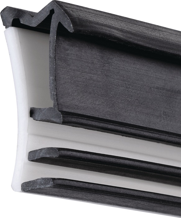 Fensterdichtung ADTPVB-1250-2K Nut 5mm Falzung 12mm schwarz TPE 5 m/Bund
