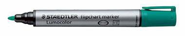 STAEDTLER Flipchartmarker Lumocolor 356-5 2mm Rundspitze grün
