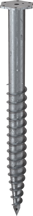 Schraubfundament M L.1300mm D.89mm Gew.M24 11,6kg STA KRINNER