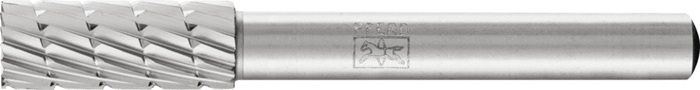 Frässtift ZYAS D.8mm Kopf-L.20mm Schaft-D.6mm HSS Verz.3 PFERD