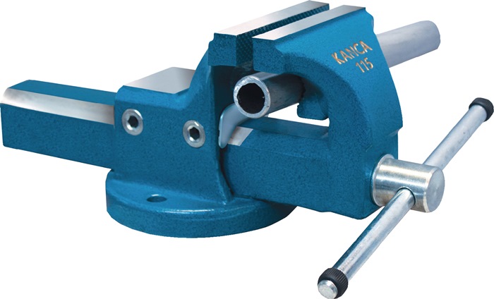 Parallelschraubstock Fortissimo Fix Backen-B.115mm Spann-W.140mm geschm.KANCA