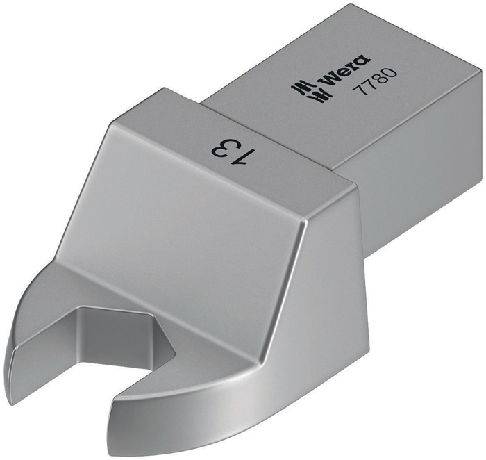 Einsteckmaulschlüssel 7780 SW 13mm 14x18mm CV-Stahl WERA