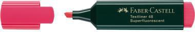Faber-Castell Textmarker TEXTLINER 48 154821 1-5mm rot