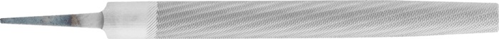 Werkstattfeile DIN 7261 L.200mm Q.20x6mm Hieb 1 Halbrund PFERD